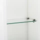 Зеркальный шкаф 120x75 см Bianco Lucido BelBagno Marino MARINO-SPC-1200/750-2A-BL-P