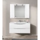 Зеркальный шкаф 120x75 см Bianco Lucido BelBagno Marino MARINO-SPC-1200/750-2A-BL-P