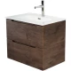Тумба Rovere Moro 49,6 см BelBagno Etna ETNA39-500/390-2C-SO-RW-P
