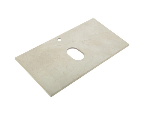 Столешница 80 см Marmo Crema Opaco Belbagno KEP-80-MCO