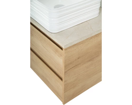 Столешница 80 см Marmo Crema Opaco Belbagno KEP-80-MCO