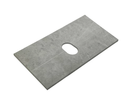 Столешница 80 см Marmo Grigio Lucido Belbagno KEP-80-MGL-W0