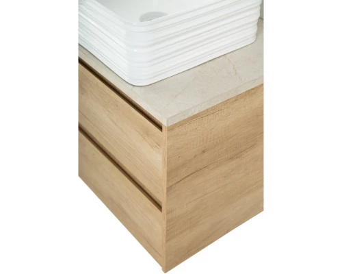 Столешница 80 см Marmo Crema Opaco Belbagno KEP-80-MCO-W0