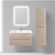 Тумба Rovere Grigio 89,6 см BelBagno Etna ETNA-900-2C-SO-RG-P
