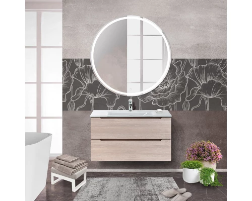 Тумба Rovere Grigio 89,6 см BelBagno Etna ETNA-900-2C-SO-RG-P