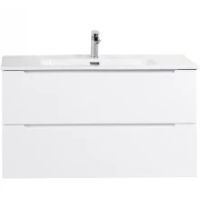 Тумба Bianco Lucido 89,6 см BelBagno Etna ETNA-900-2C-SO-BL-P