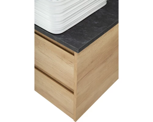 Столешница 100 см Marmo Nero Opaco Belbagno KEP-100-MNO