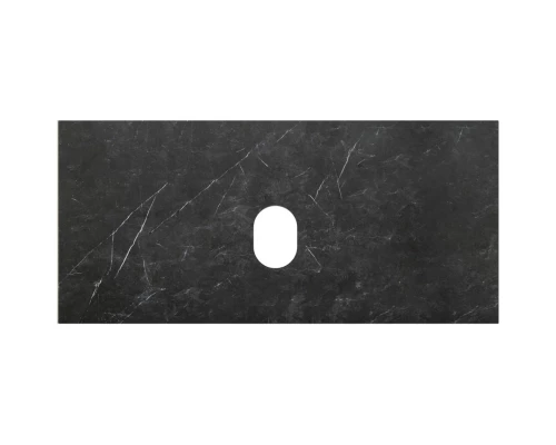 Столешница 100 см Marmo Nero Opaco Belbagno KEP-100-MNO-W0