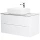 Тумба Bianco Lucido 99,6 см BelBagno Etna ETNA-1000-2C-SO-BL-P