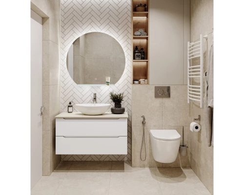 Тумба Bianco Opaco 99,6 см BelBagno Etna ETNA-1000-2C-SO-BO-P