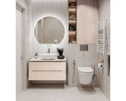 Тумба Rovere Grigio 99,6 см BelBagno Etna ETNA-1000-2C-SO-RG-P