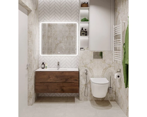 Тумба Rovere Moro 99,6 см BelBagno Etna ETNA-1000-2C-SO-RW-P