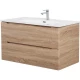 Тумба Rovere Bianco 99,6 см BelBagno Etna ETNA-1000-2C-SO-WO-P