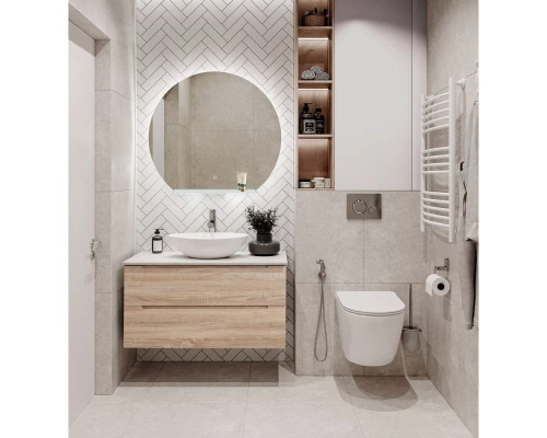 Тумба Rovere Bianco 99,6 см BelBagno Etna ETNA-1000-2C-SO-WO-P