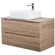 Тумба Rovere Bianco 99,6 см BelBagno Etna ETNA-1000-2C-SO-WO-P