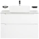 Тумба Bianco Lucido 79,6 см BelBagno Etna ETNA-H60-800-2C-SO-BL-P