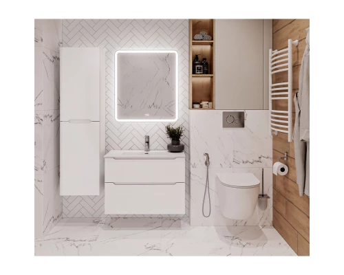 Тумба Bianco Lucido 89,6 см BelBagno Etna ETNA-H60-900-2C-SO-BL-P