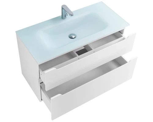 Тумба Bianco Lucido 89,6 см BelBagno Etna ETNA-H60-900-2C-SO-BL-P