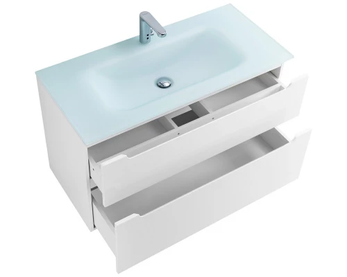 Тумба Bianco Lucido 99,6 см BelBagno Etna ETNA-H60-1000-2C-SO-BL-P