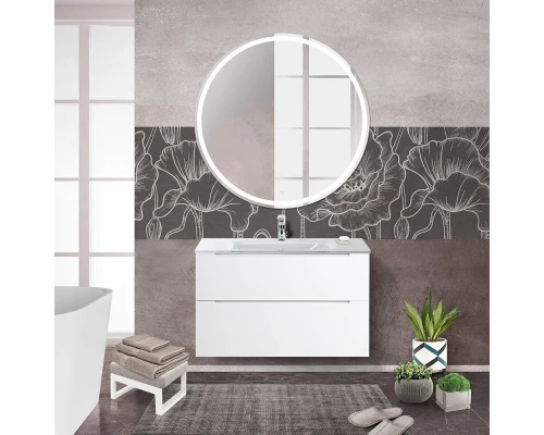 Тумба Bianco Lucido 99,6 см BelBagno Etna ETNA-H60-1000-2C-SO-BL-P