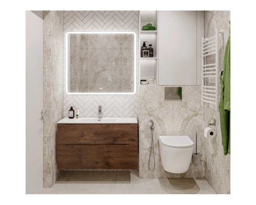 Тумба Rovere Moro 99,6 см BelBagno Etna ETNA-H60-1000-2C-SO-RW-P