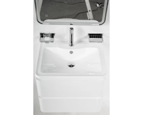 Тумба Bianco Lucido 59,6 см BelBagno Albano ALBANO-600-2C-SO-BL