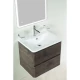 Тумба Rovere Nature Grigio 59,6 см BelBagno Albano ALBANO-600-2C-SO-RNG