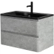 Тумба Cemento Verona Grigio 79,6 см BelBagno Albano ALBANO-800-2C-SO-CVG