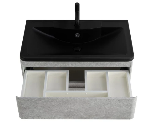 Тумба Cemento Verona Grigio 79,6 см BelBagno Albano ALBANO-800-2C-SO-CVG