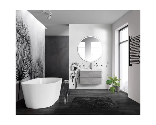 Тумба Cemento Verona Grigio 79,6 см BelBagno Albano ALBANO-800-2C-SO-CVG