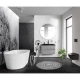 Тумба Cemento Verona Grigio 79,6 см BelBagno Albano ALBANO-800-2C-SO-CVG