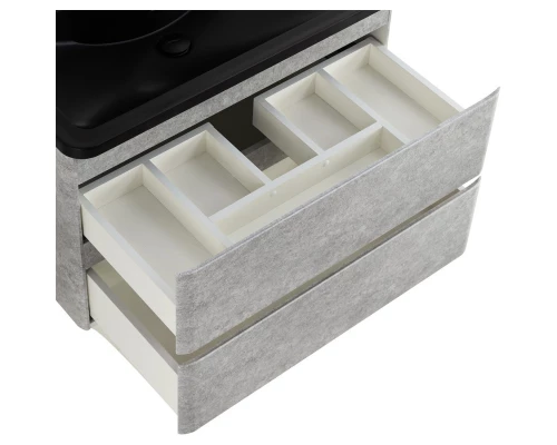 Тумба Cemento Verona Grigio 99,6 см BelBagno Albano ALBANO-1000-2C-SO-CVG