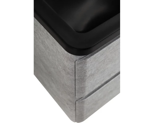 Тумба Cemento Verona Grigio 99,6 см BelBagno Albano ALBANO-1000-2C-SO-CVG