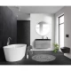 Тумба Cemento Verona Grigio 99,6 см BelBagno Albano ALBANO-1000-2C-SO-CVG