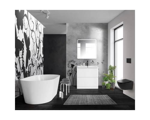 Тумба Bianco Lucido 79,6 см BelBagno Albano ALBANO-800-2C-PIA-BL