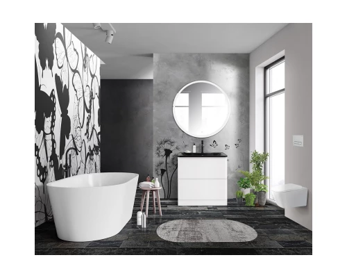 Тумба Bianco Lucido 79,6 см BelBagno Albano ALBANO-800-2C-PIA-BL