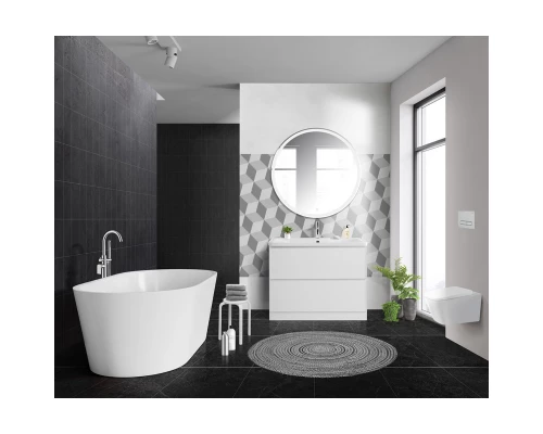 Тумба Bianco Lucido 99,6 см BelBagno Albano ALBANO-1000-2C-PIA-BL