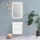 Тумба Bianco Lucido 47 см BelBagno Albano ALBANO-CER-500-2C-SO-BL