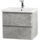 Тумба Cemento Verona Grigio 47 см BelBagno Albano ALBANO-CER-500-2C-SO-CVG