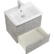 Тумба Cemento Verona Grigio 47 см BelBagno Albano ALBANO-CER-500-2C-SO-CVG