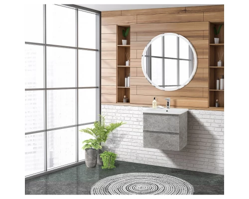 Тумба Cemento Verona Grigio 47 см BelBagno Albano ALBANO-CER-500-2C-SO-CVG