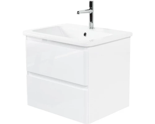 Тумба Bianco Lucido 57 см BelBagno Albano ALBANO-CER-600-2C-SO-BL