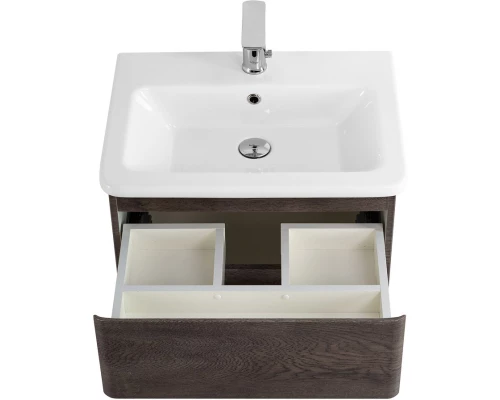 Тумба Rovere Nature Grigio 57 см BelBagno Albano ALBANO-CER-600-2C-SO-RNG