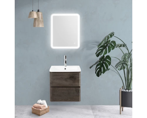 Тумба Rovere Nature Grigio 57 см BelBagno Albano ALBANO-CER-600-2C-SO-RNG