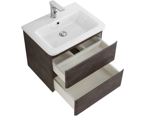 Тумба Rovere Nature Grigio 57 см BelBagno Albano ALBANO-CER-600-2C-SO-RNG