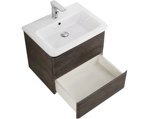 Тумба Rovere Nature Grigio 57 см BelBagno Albano ALBANO-CER-600-2C-SO-RNG