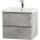 Тумба Cemento Verona Grigio 57 см BelBagno Albano ALBANO-CER-600-2C-SO-CVG