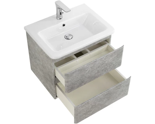 Тумба Cemento Verona Grigio 57 см BelBagno Albano ALBANO-CER-600-2C-SO-CVG