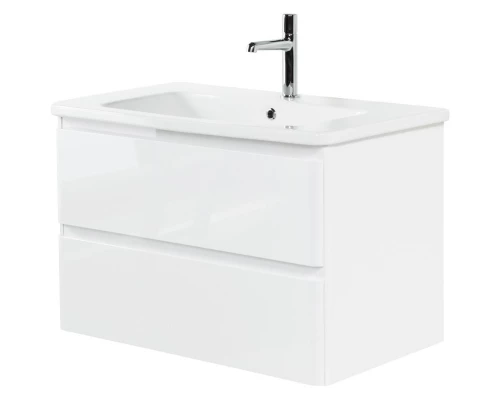 Тумба Bianco Lucido 77 см BelBagno Albano ALBANO-CER-800-2C-SO-BL