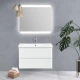Тумба Bianco Lucido 77 см BelBagno Albano ALBANO-CER-800-2C-SO-BL